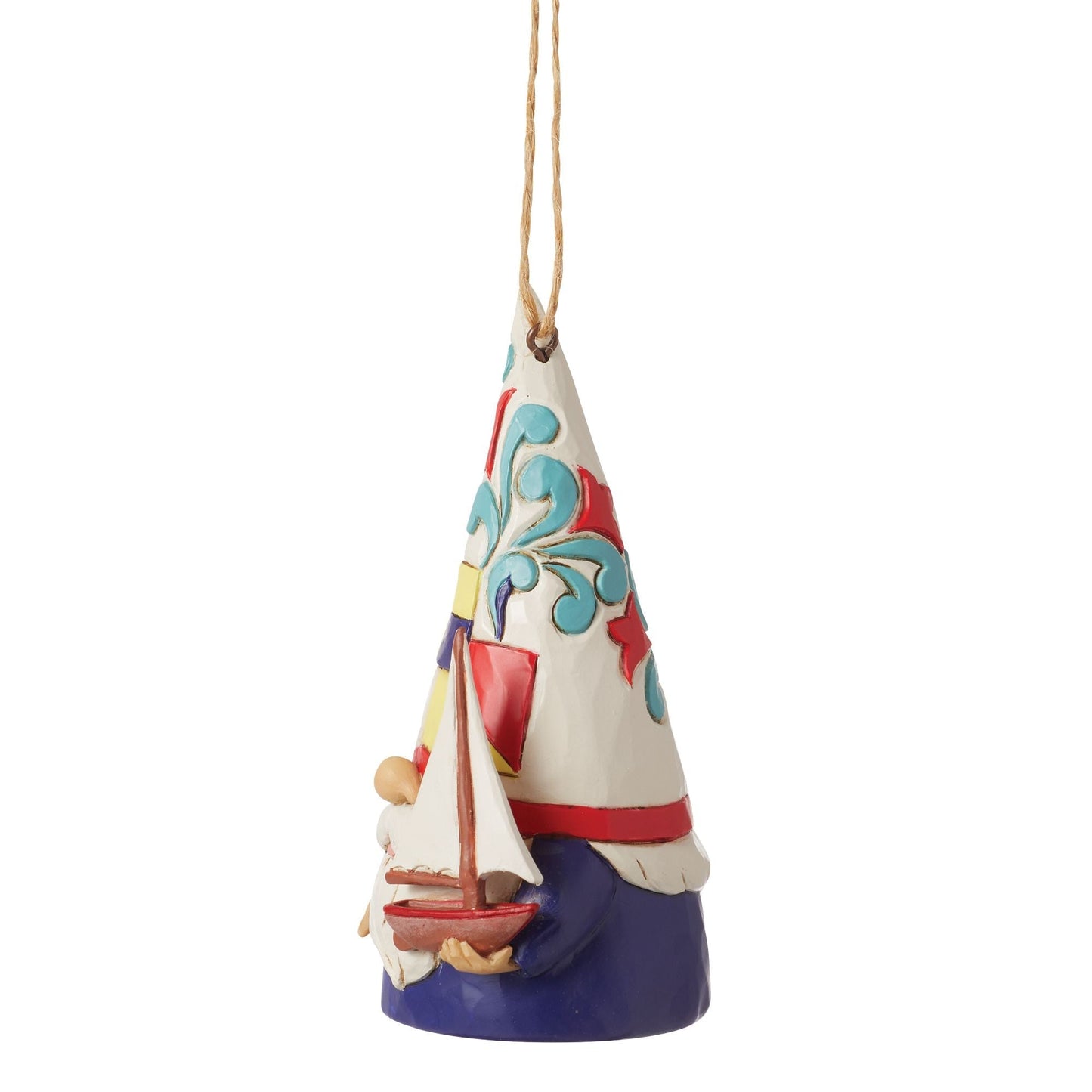 Gnome Sailboat Ornament