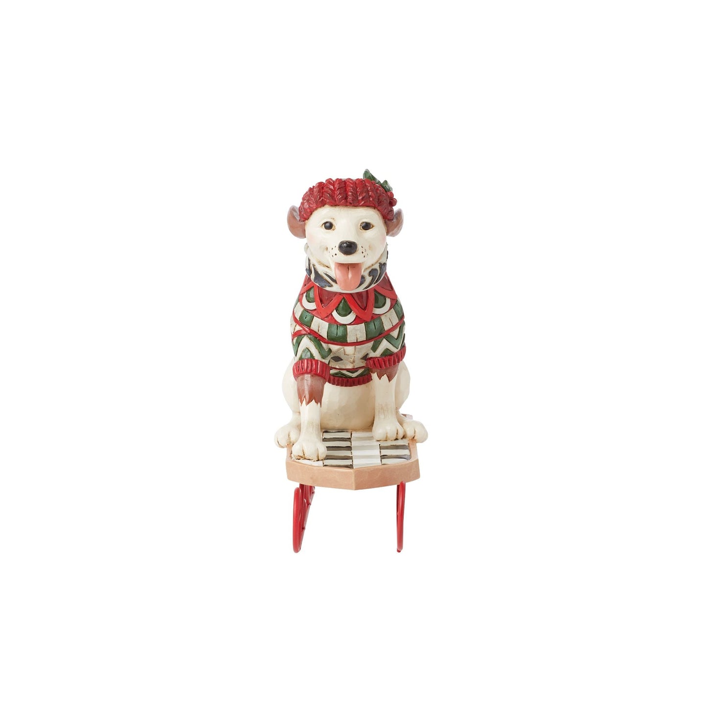 Highland Glen Dog on Sled Fig