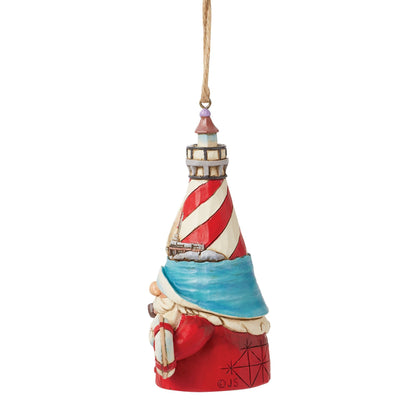 Lighthouse Hat Gnome Ornament