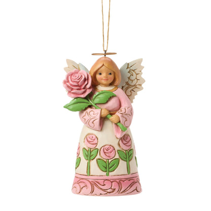 Angel With Roses Ornament