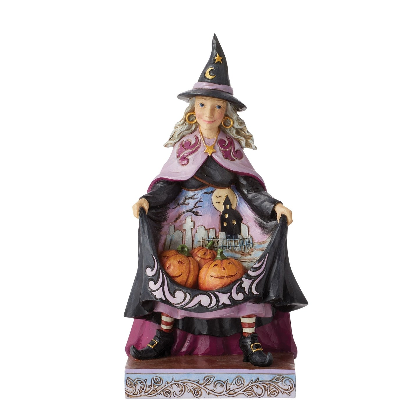 Witch with Pumpkins Skirt Fig