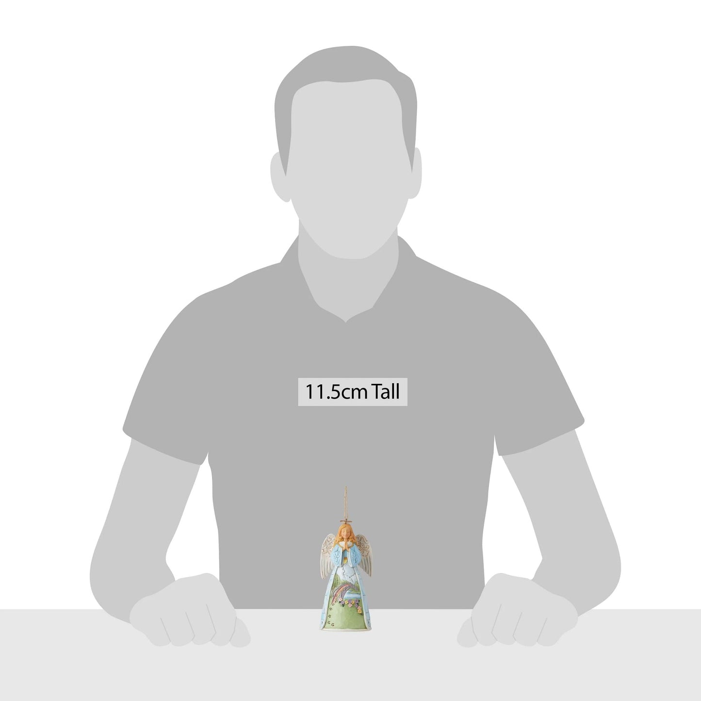 Rainbow Bridge Angel Ornament