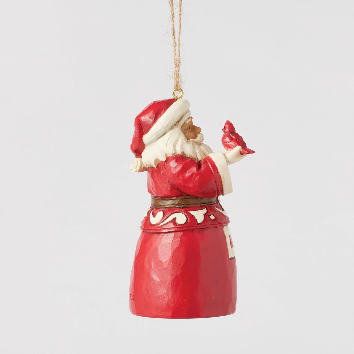 Nordic Noel Santa Ornament