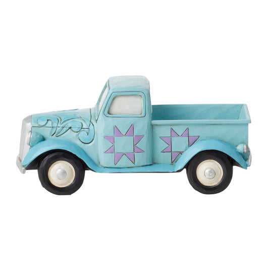 Mini Blue Pickup Truck