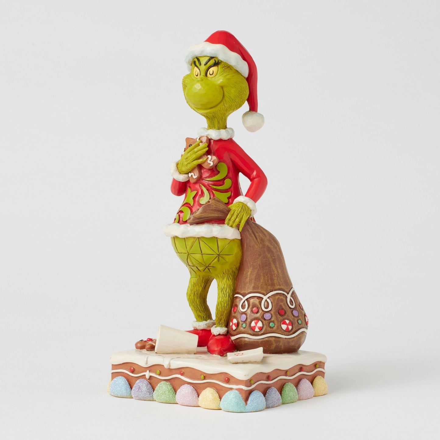Grinch Eating Gingerbread Fig