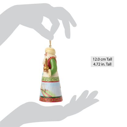 Santa Around World India Orn