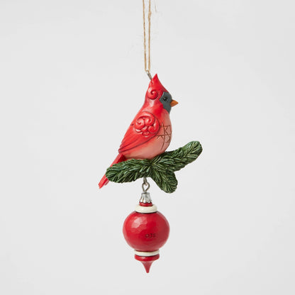 Nordic Noel Cardinal Ornament