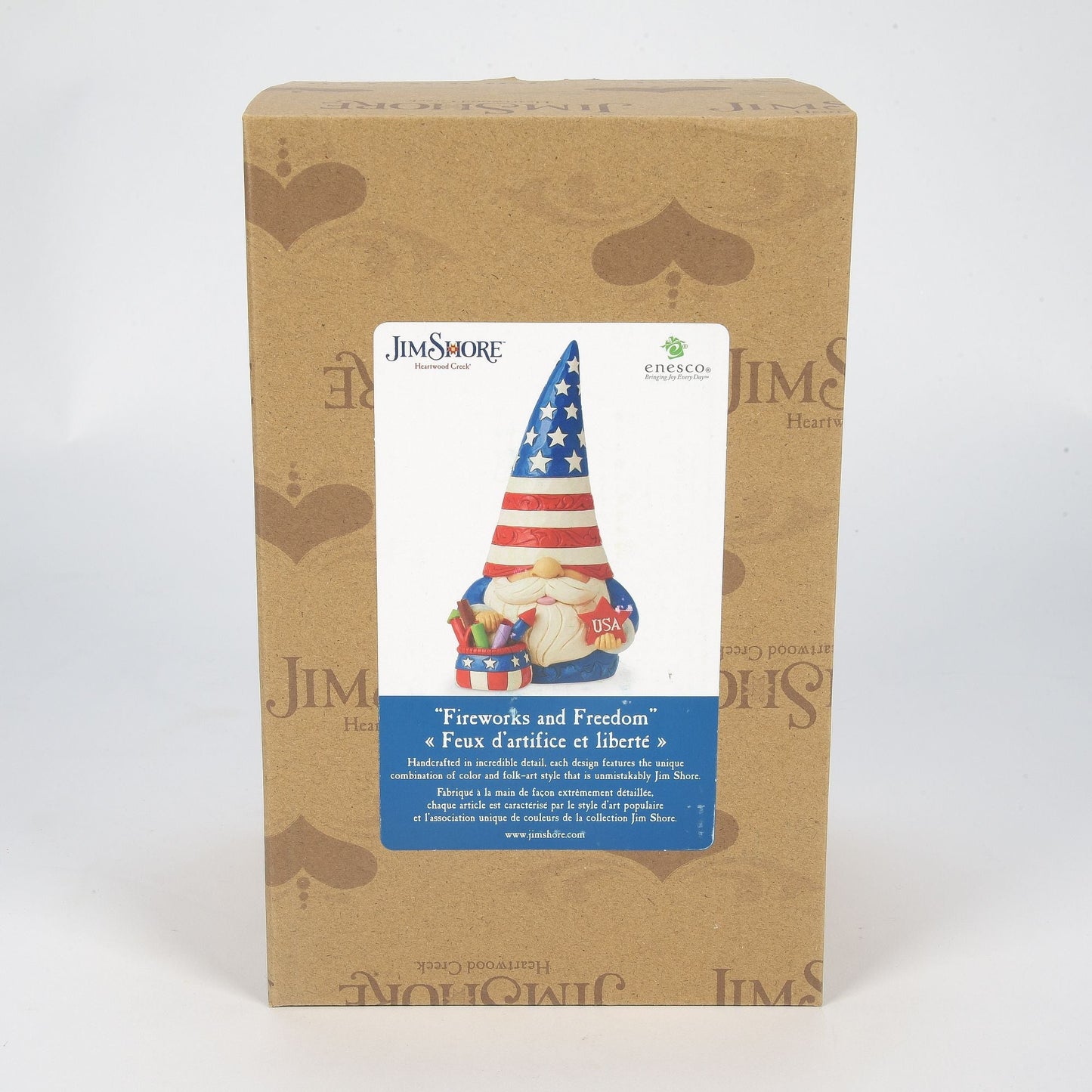 Patriotic Gnome Fireworks Fig