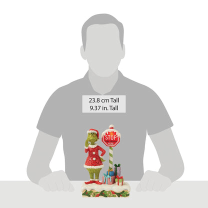 Grinch by Stop Sign LED Fig