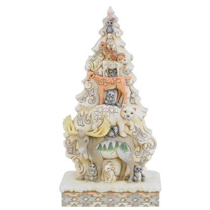 Wdlnd Stacked Animals Figurine
