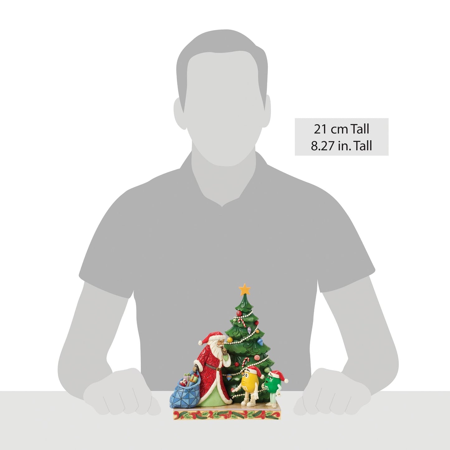 Santa with M&M'S Characters