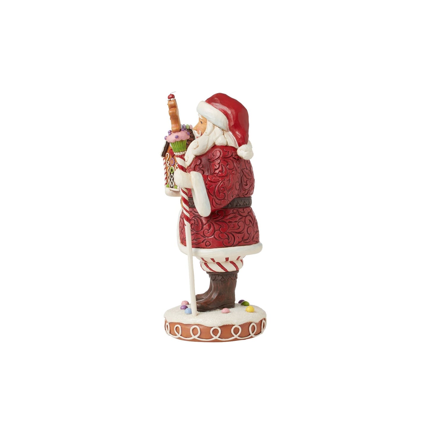 Gingerbread Santa Staff Fig