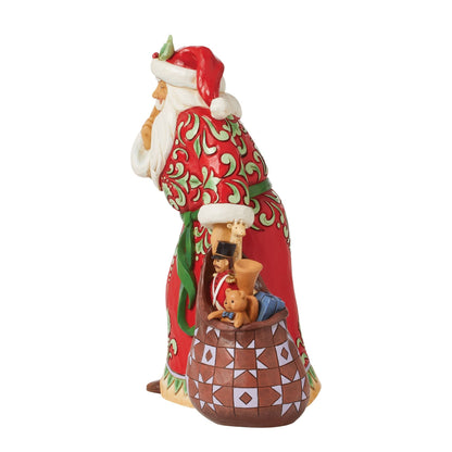Shush Santa Figurine