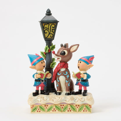 Rudolph and Elves Caroling