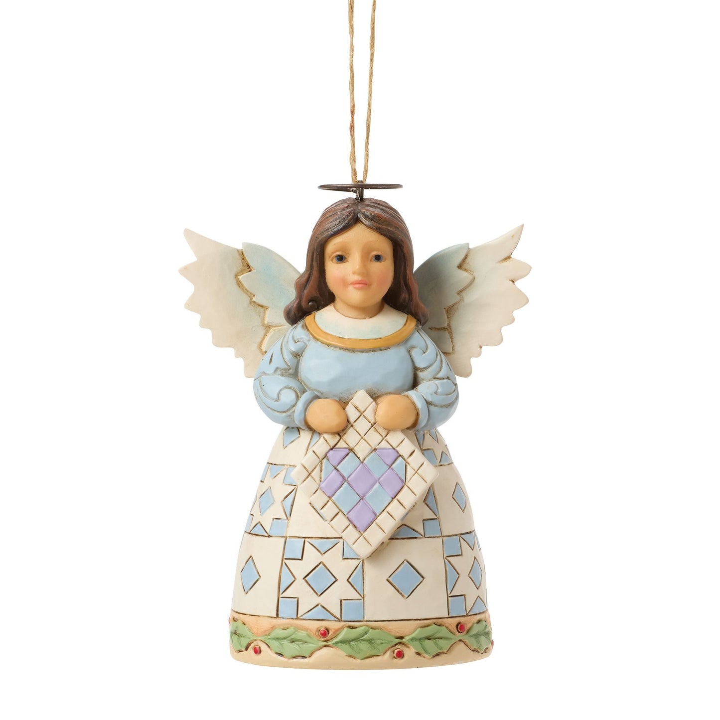 Quilt Angel Ornament