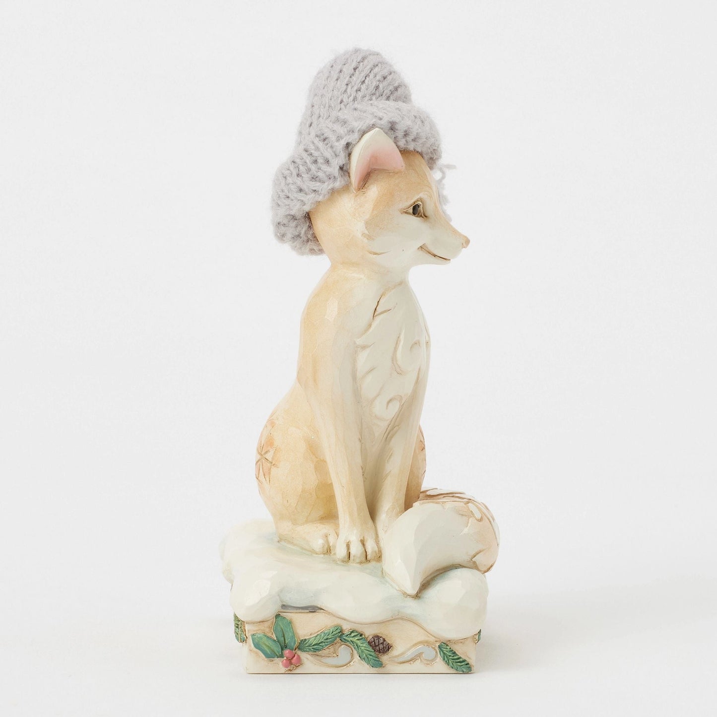 Wdlnd Fox with Knit Hat Fig