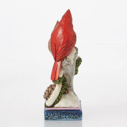 Cardinals on Snowy Branch