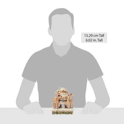 Woodland Santa with Reindeers