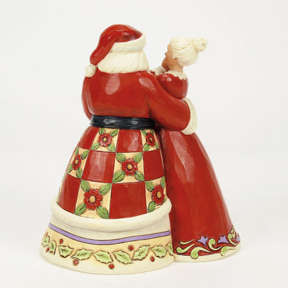 Santa and Mrs Claus Figurine