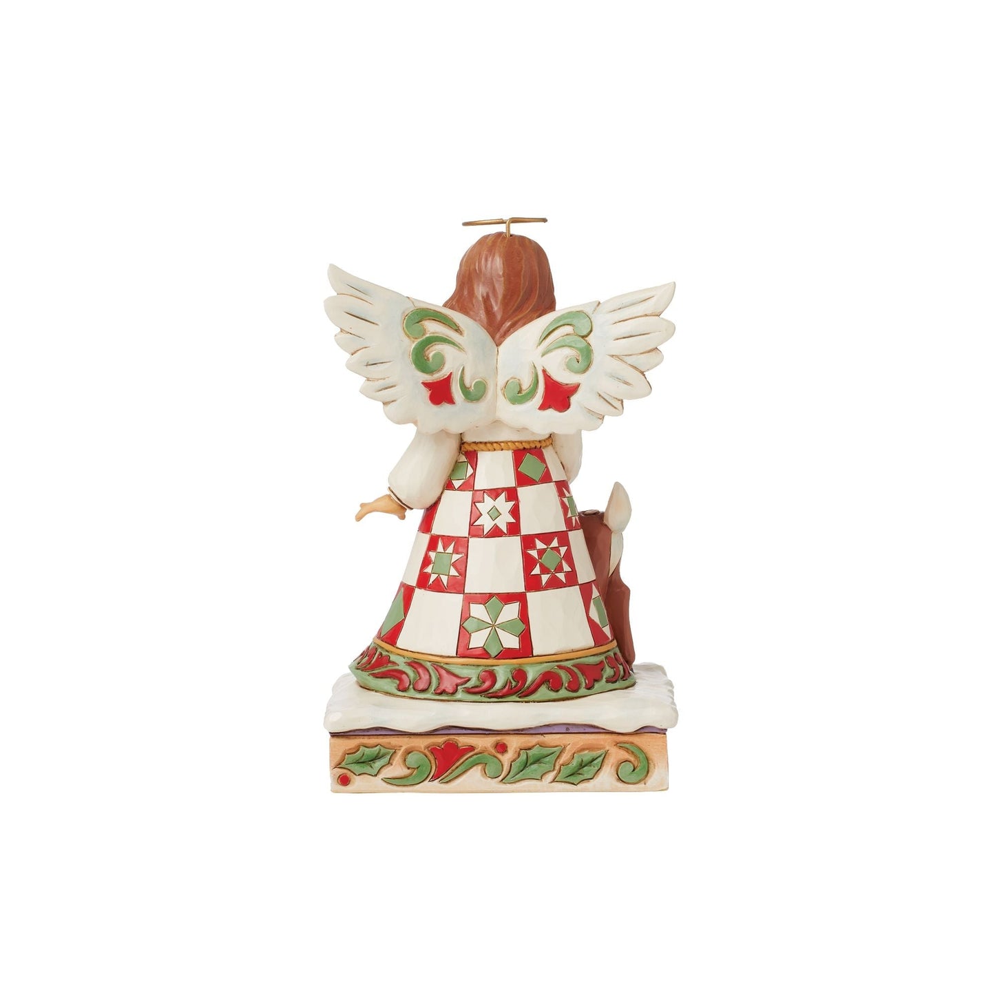 Angel with Deer Figurine