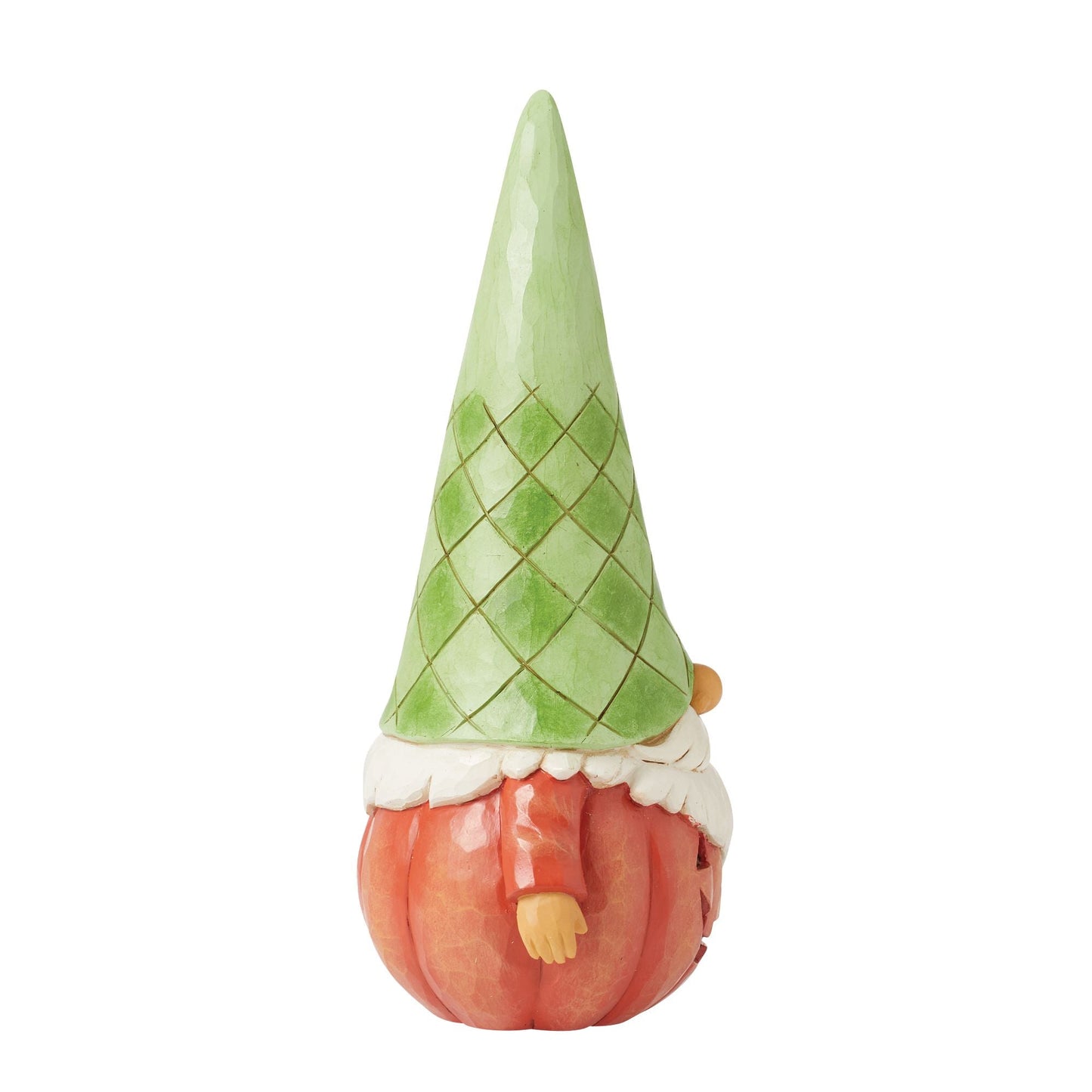 Gnome Pumpkin Figurine