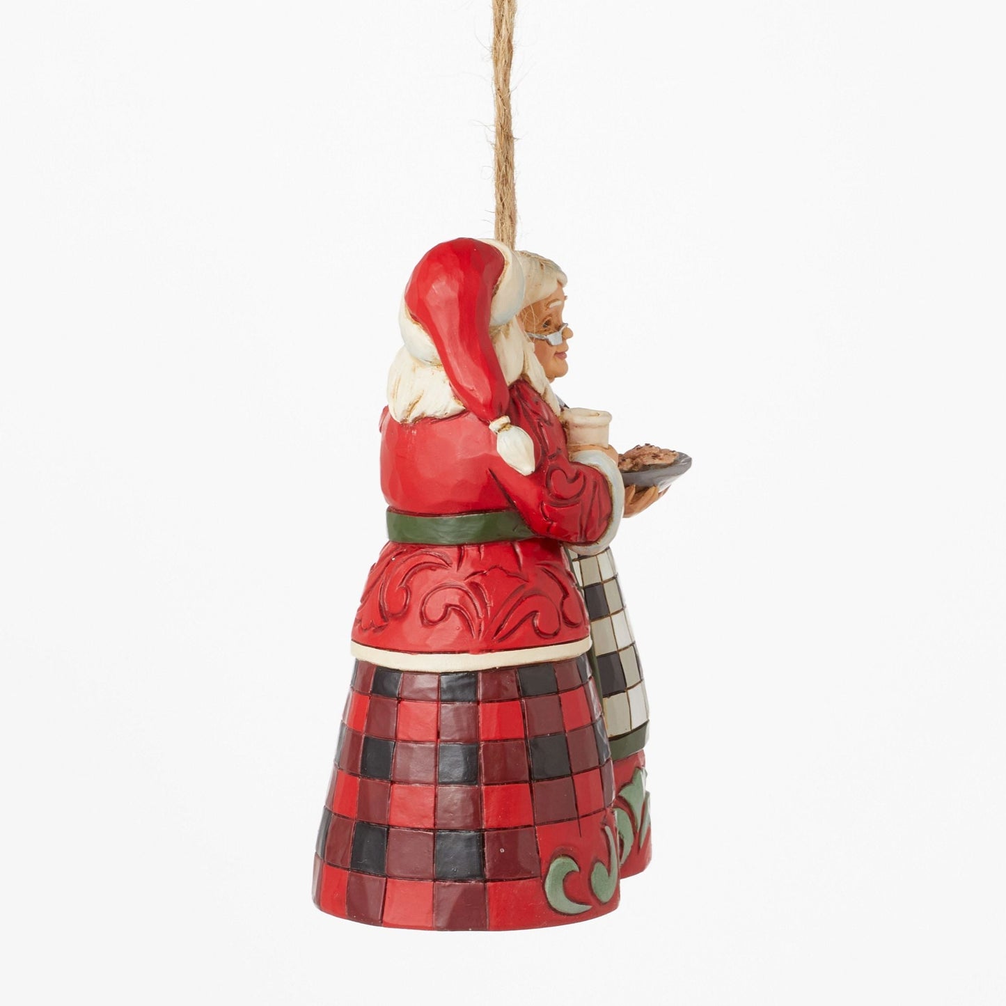 HG Santa & Mrs. Claus Ornament