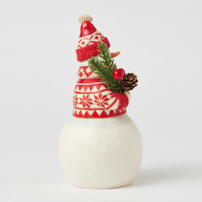 Nordic Noel Snowman Evergreen
