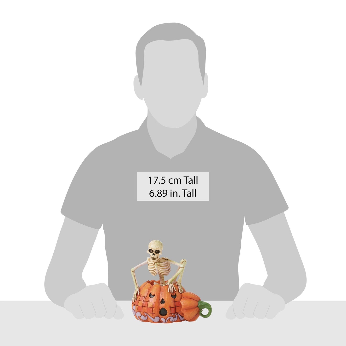Skeleton Pop Out Pumpkin Fig