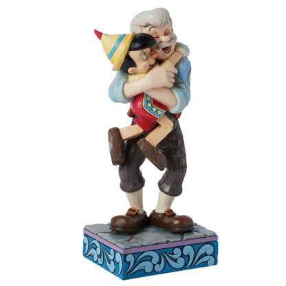Geppetto & Pinocchio Hugging