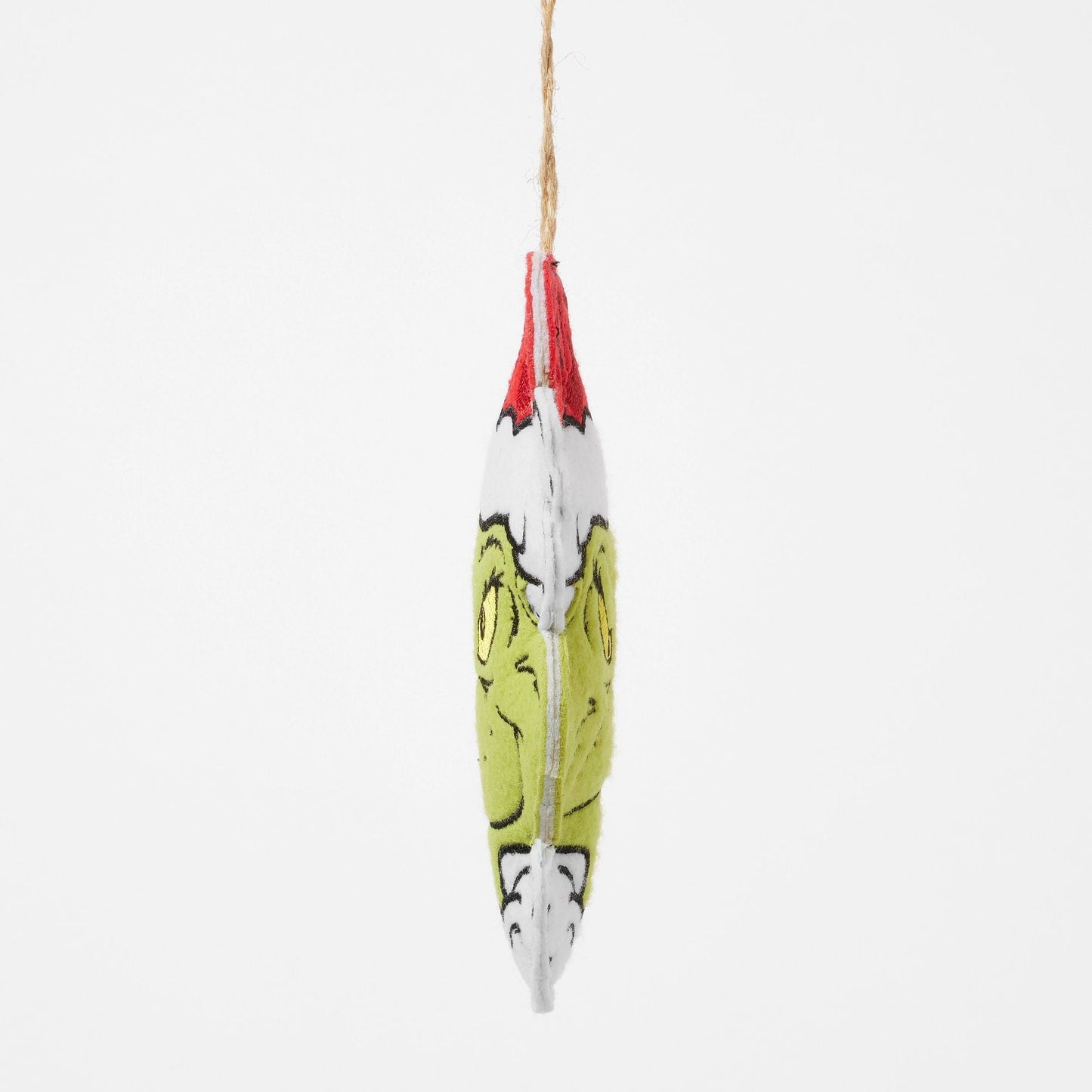 Grinch Naughty/Nice Felt Orn