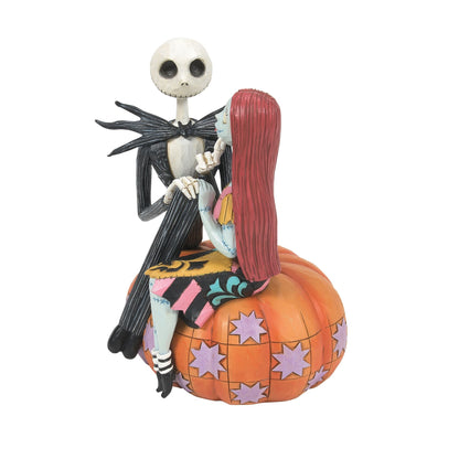 Jack & Sally on Pumpkin