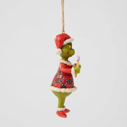 Grinch Message Ornament