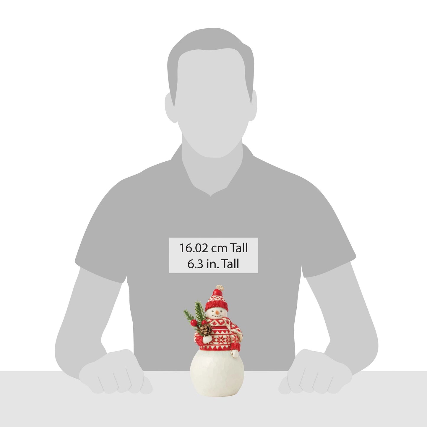 Nordic Noel Snowman Evergreen