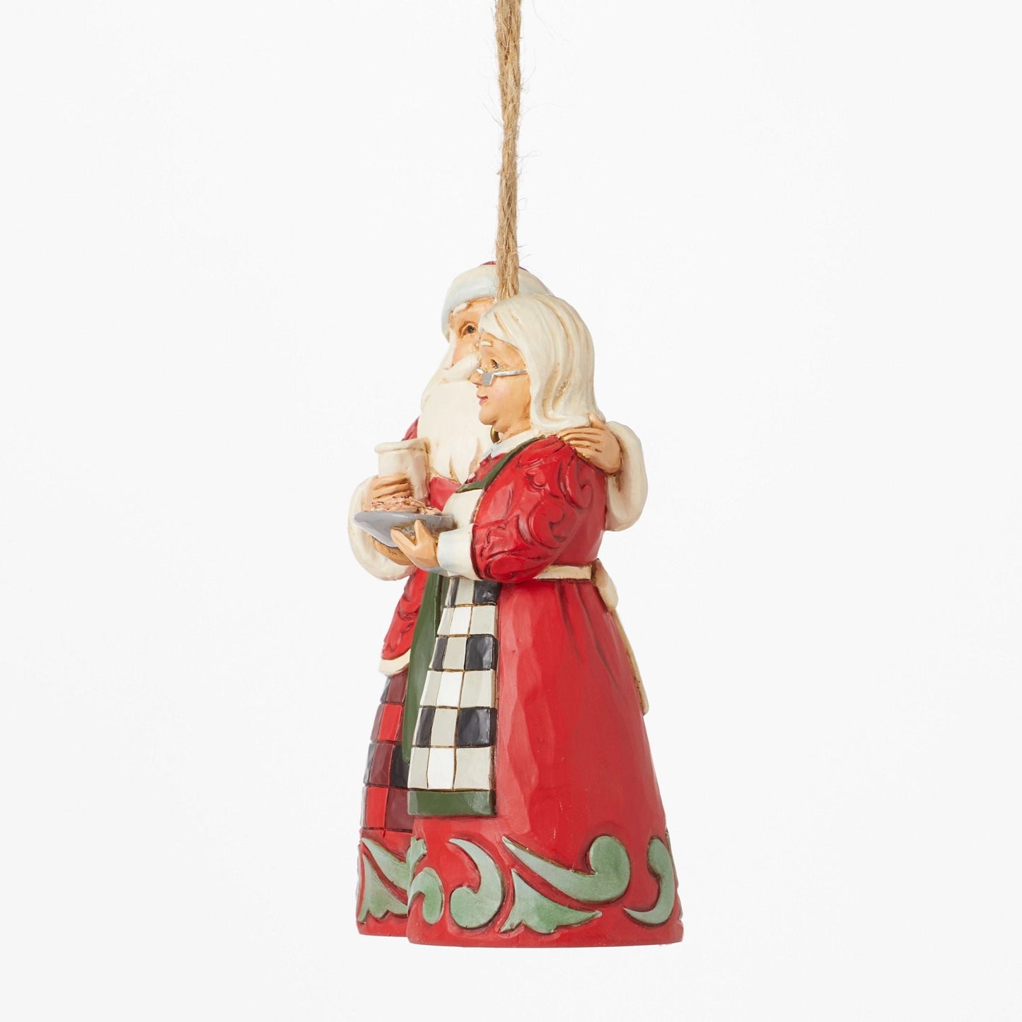 HG Santa & Mrs. Claus Ornament