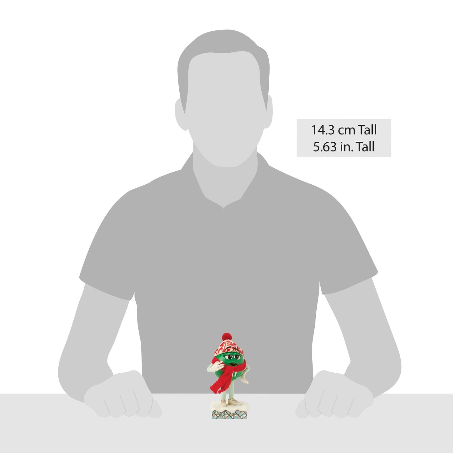 M&M'S Green Charac w/ Scarf