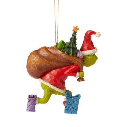Grinch Tiptoeing Ornament