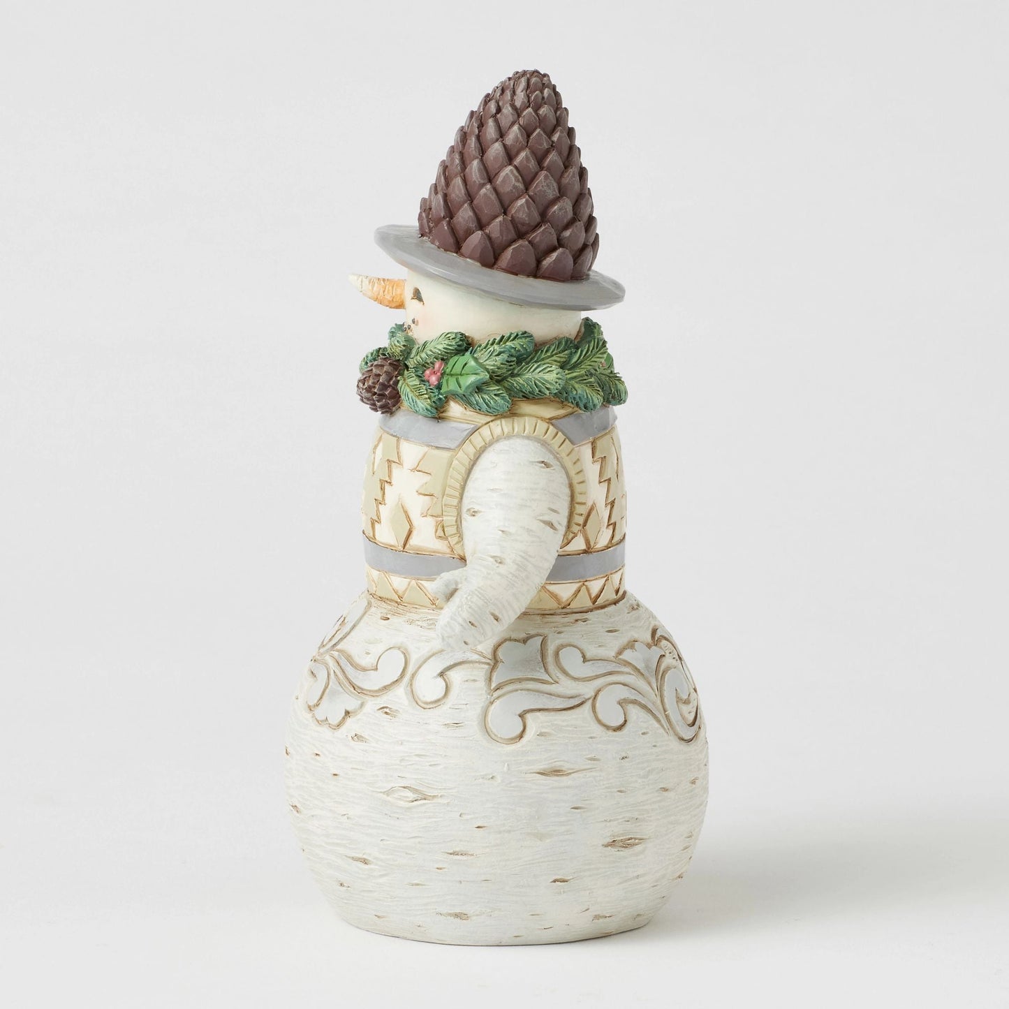 Wdlnd Snowman Pinecone Hat Fig