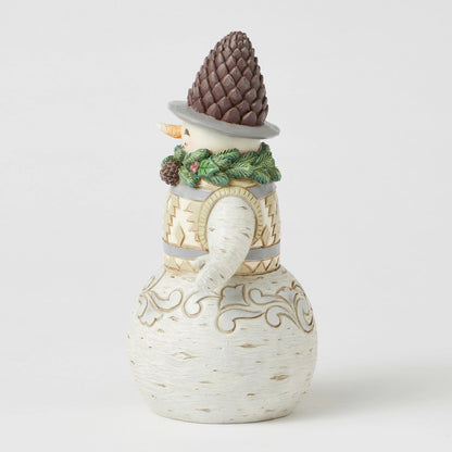 Wdlnd Snowman Pinecone Hat Fig