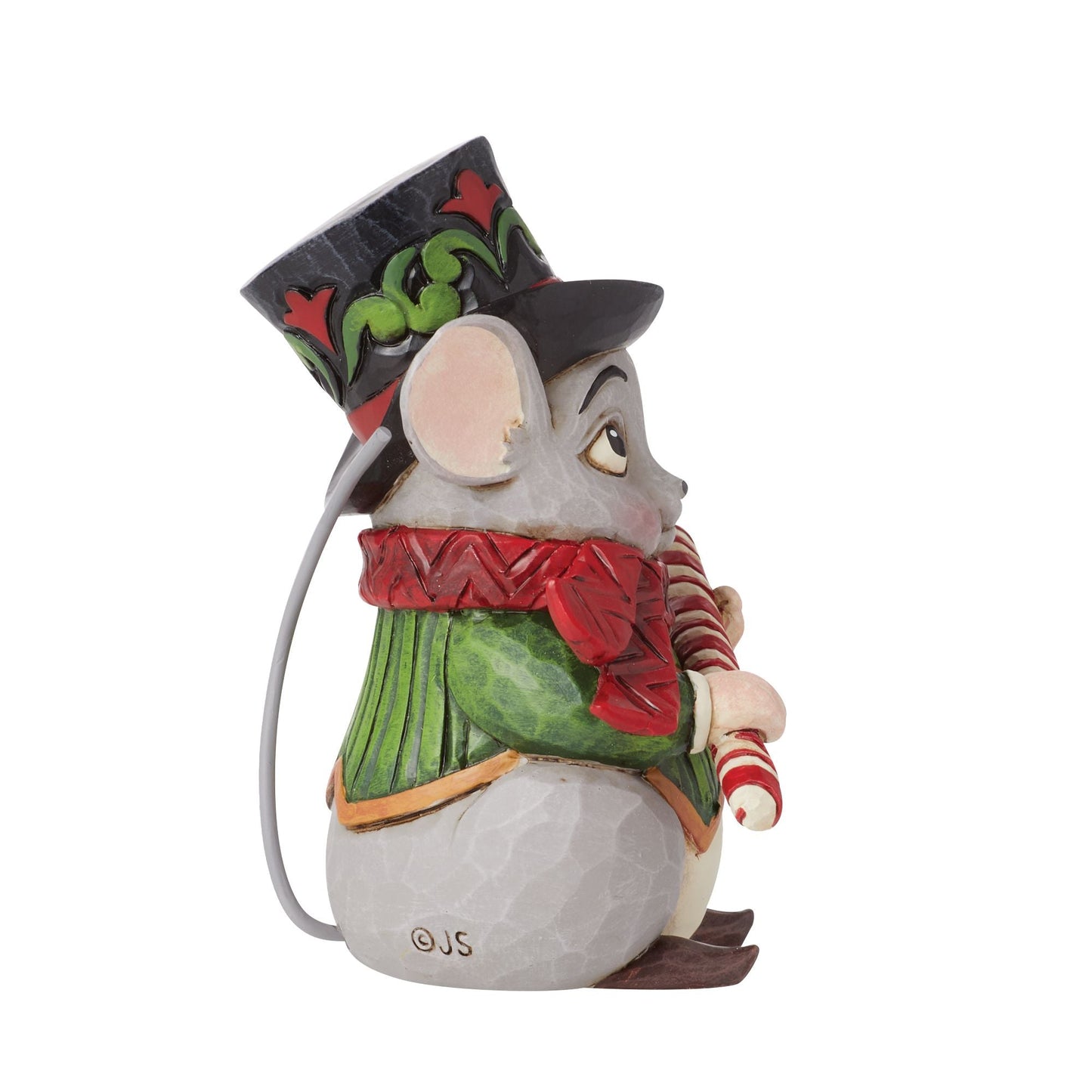 Mini Christmas Mouse Figurine