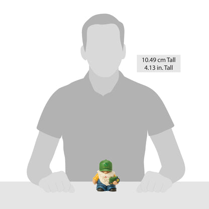 Farmer Holding Deere Tractor