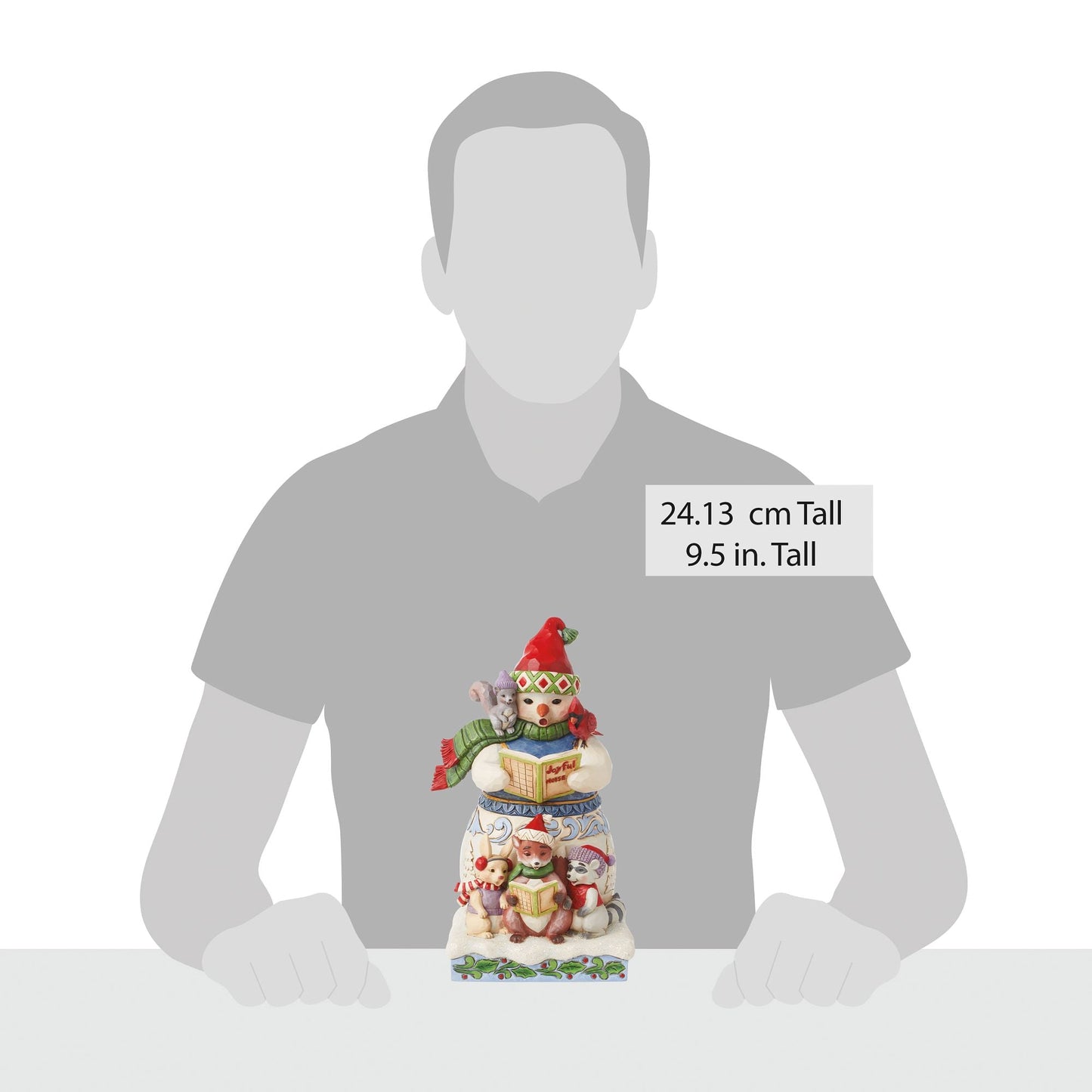 Snowman & Animals Caroling