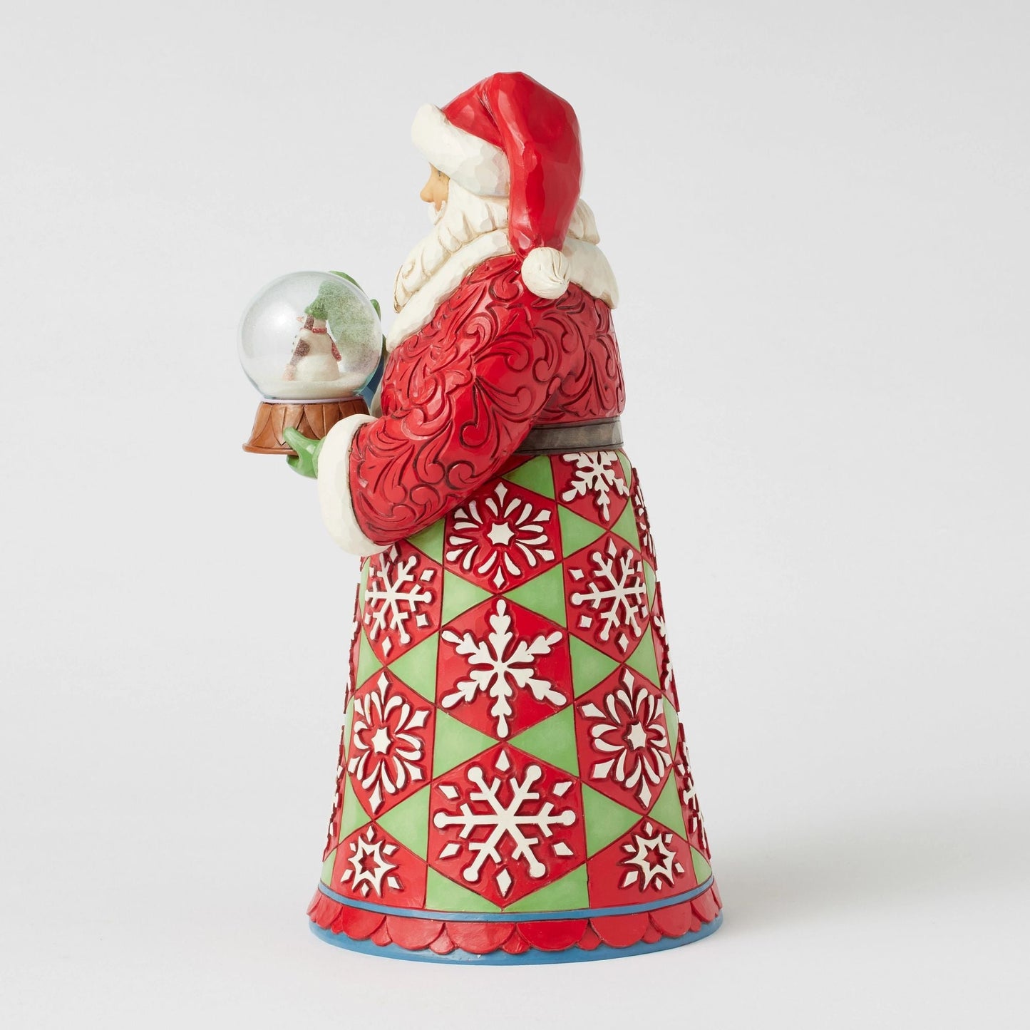 Santa Holding Mini Globe Fig