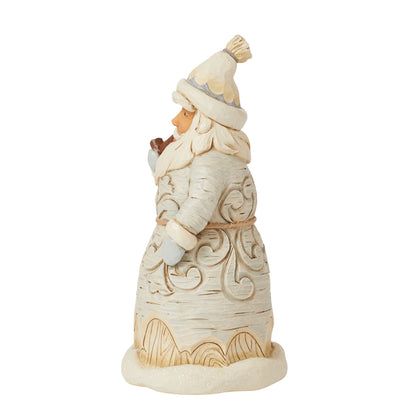 Wdlnd Carved Santa Pipe Fig