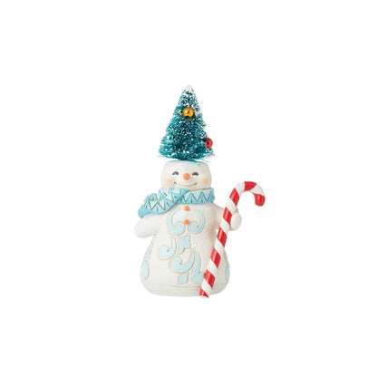Pint Snowman Sisal Hat Fig