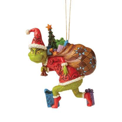 Grinch Tiptoeing Ornament