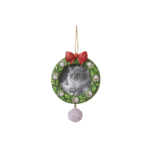 Cat Pet Wreath Frame Orn