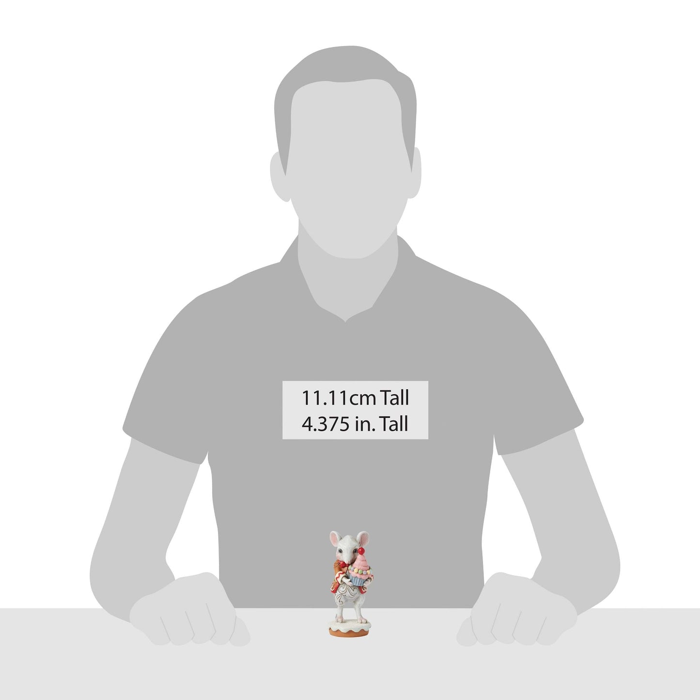 Gingerbread Mouse Boy Fig